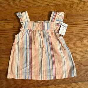 Carter's Girls' Peach Striped Sundress
